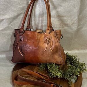 Bed Stu Rockababy Leather satchel ￼